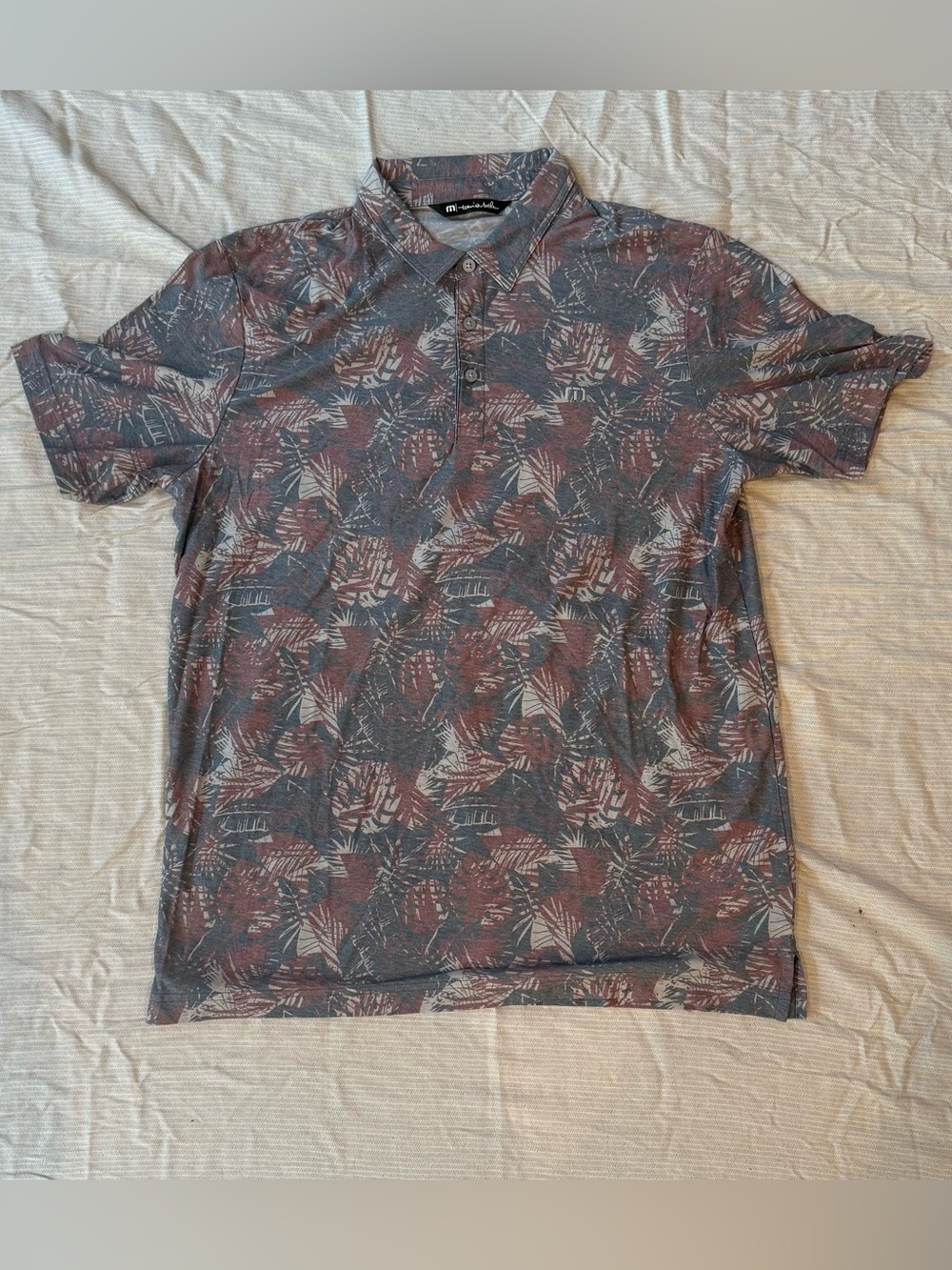 🌴 TravisMathew Hawaiian Golf Polo — Large